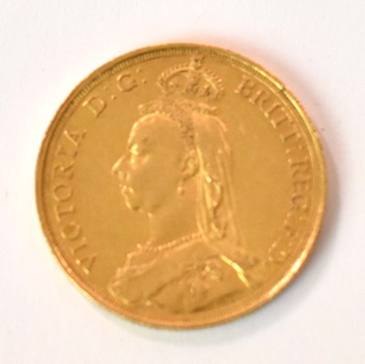 Lot 1310 - A Victorian double sovereign, 1887, Jubilee head.