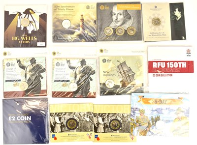 Lot 664 - THE ROYAL MINT; twelve UK £2 brilliant...