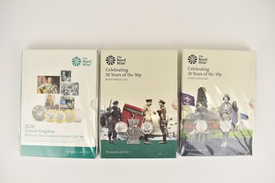 Lot 667 - THE ROYAL MINT; two boxed sets celebrating...