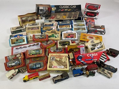 Lot 391 - A large collection of various diecast toys, to...