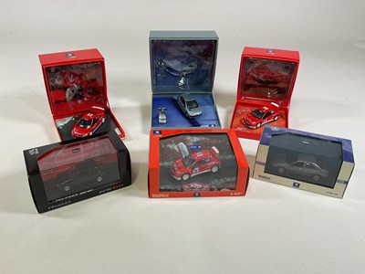 Lot 392 - NOREV; six diecast model vehicles, various...