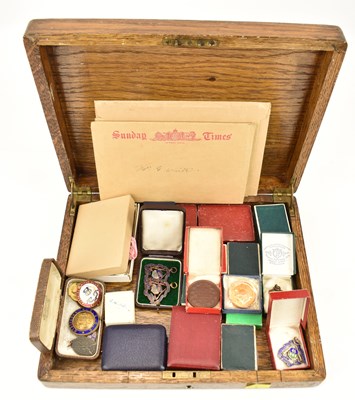 Lot 443 - Approximately thirty silver and other Rifle...