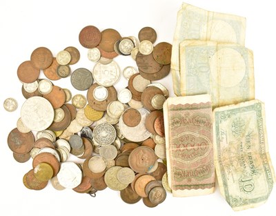Lot 682 - A quantity of mixed UK and World coins and...