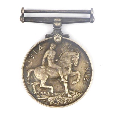 Lot 441 - A WWI War Medal for Corporal H Watson, of the...