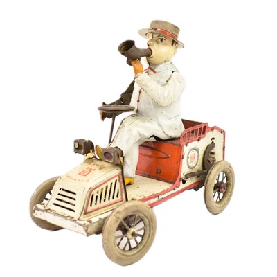 Lot 554 - LEHMANN, GERMANY; a vintage tin-plate and...