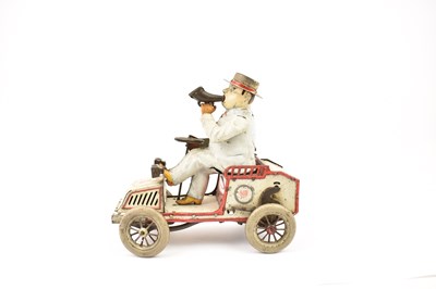 Lot 554 - LEHMANN, GERMANY; a vintage tin-plate and...