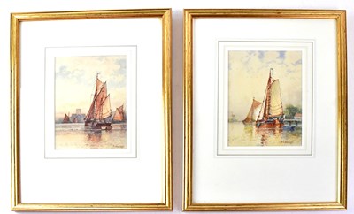 Lot 788 - FREDERICK JAMES ALDRIDGE (1850-1933); a pair...