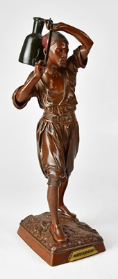 Lot 439 - AFTER LOUIS AUGUSTE HIOLIN; a bronze figure of...