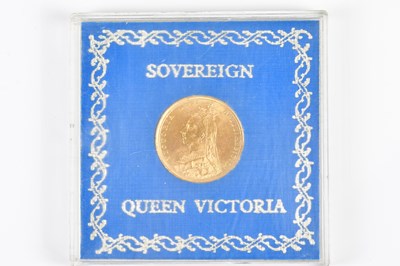 Lot 2541 - A Victorian full sovereign, 1889, Jubilee head.