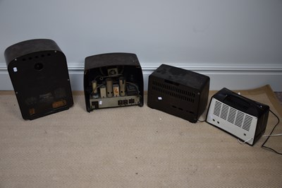 Lot 1273 - A group of four vintage bakelite radios...