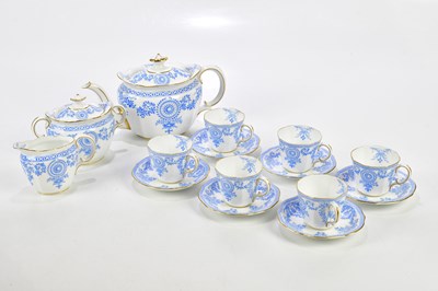 Lot 2831 - ROYAL CROWN DERBY; a six setting tea service...