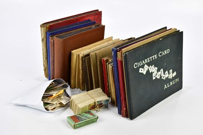 Lot 1738 - A large collection of cigarette and tea cards.