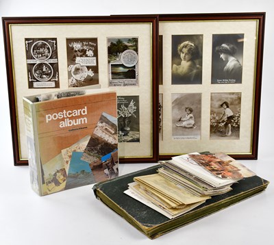 Lot 1721 - A collection of Edwardian and later postcards,...
