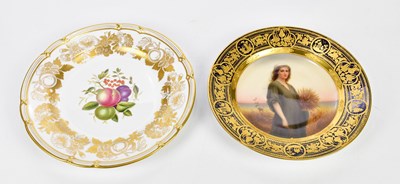 Lot 2762 - VIENNA; a late 19th century cabinet plate...