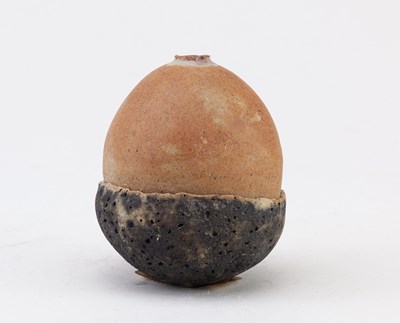 Lot 28 - ALAN WALLWORK (1931-2019); a stoneware acorn...