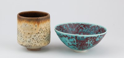 Lot 37 - ANDREW DAVIDSON; a porcelain bowl with...