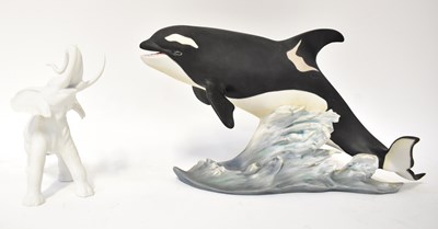 Lot 397 - KAISER; a limited edition figure 'Orcinus Orca'...