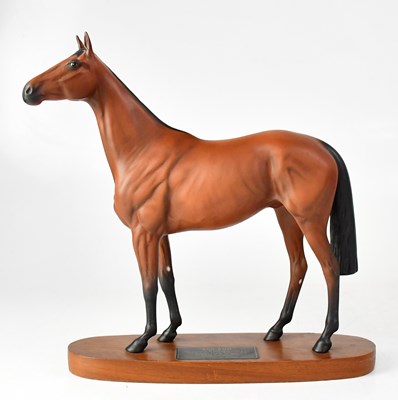 Lot 384 - BESWICK; a figure of 'Red Rum' from the...