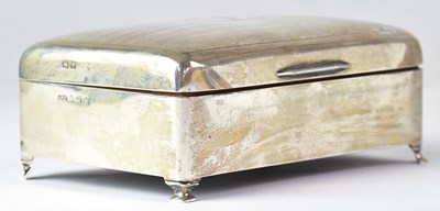 Lot 574 - JAMES WALTER TIPTAFT; a George V hallmarked...