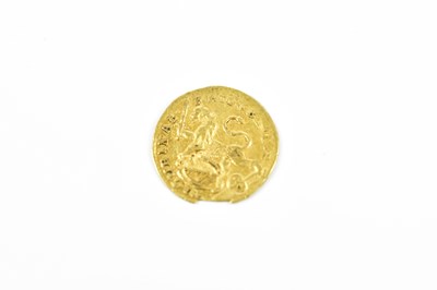 Lot 2605 - A 1745 Swiss gold 1/3 Ducat, weight 0.8g