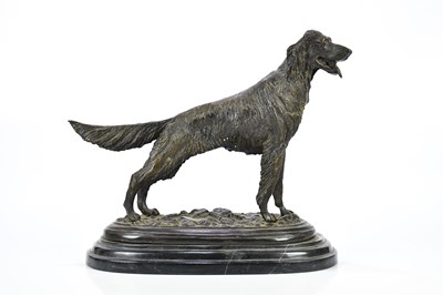 Lot 1447 - AFTER PIERRE-JULES MENE; a modern bronze model...