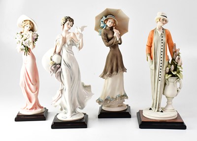 Lot 399 - Four Giuseppe Armani Florence Capodimonte...