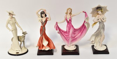 Lot 400 - Four Giuseppe Armani Florence Capodimonte...