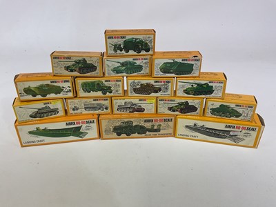 Lot 411 - AIRFIX HO OO VEHICLES; scale polythene ready...