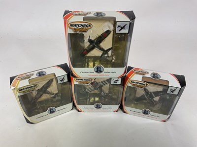 Lot 413 - MATCHBOX COLLECTIBLES; four boxed WWII...