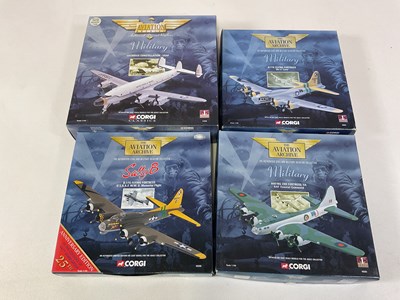 Lot 417 - CORGI AVIATION; three Flying Fortresses...