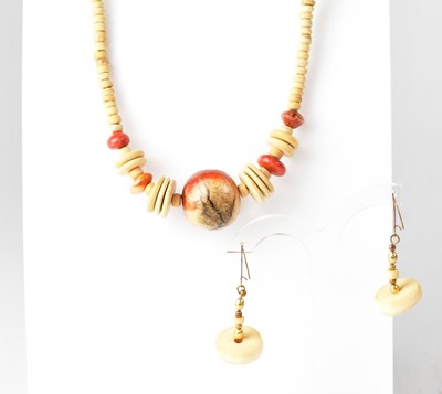 Lot 805 - A small collection of ethnic jewellery, to...