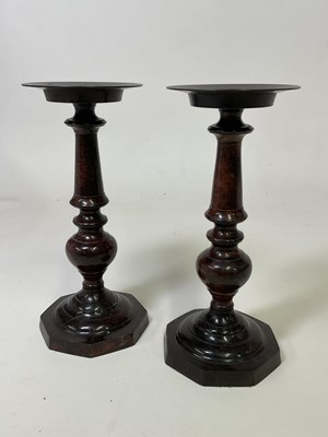 Lot 437 - A pair of 20th century contemporary mottled...