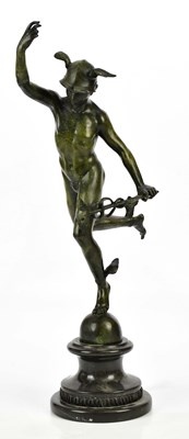 Lot 1448 - AFTER GIAMBOLOGNA; a reproduction bronze...