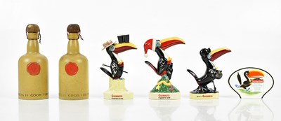 Lot 2754 - ROYAL DOULTON; three limited edition Guinness...