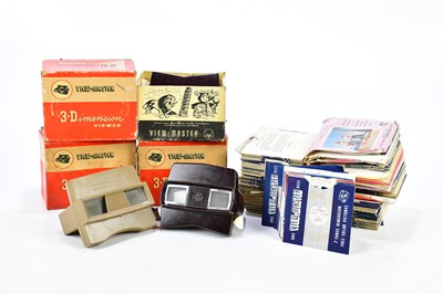 Lot 1382 - A collection of six View Master 3D viewers,...