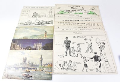 Lot 458 - Twelve New Era Class pictures and charts,...