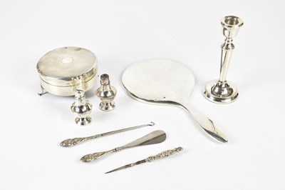 Lot 2501 - F H ADAMS & CO; a George V hallmarked silver...