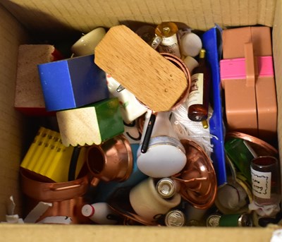 Lot 555 - A good quantity of various doll's house...
