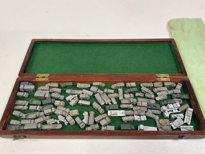Lot 24 - MILITARY PLANNING PLOTTERS; a set of miniature...