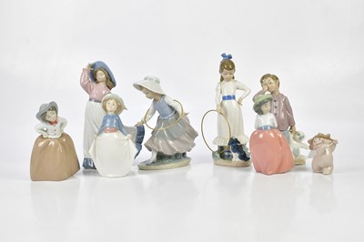 Lot 2733 - NAO; a collection of eight figures including...