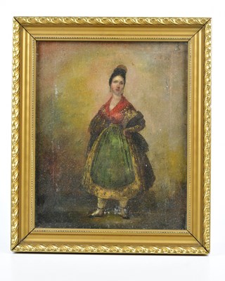 Lot 1670 - UNATTRIBUTED; a 19th century oil on canvas, a...