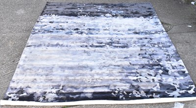Lot 138 - A large modern purple ground carpet, 400 x 290cm.
