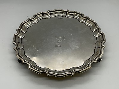 Lot 1078 - WALKER & HALL; a George V hallmarked silver...