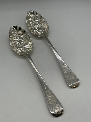 Lot 1096 - JAMES & JOSIAH WILLIAMS; a pair of Victorian...