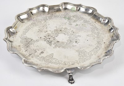 Lot 2376 - SIBRAY, HALL & CO; an Edward VII hallmarked...