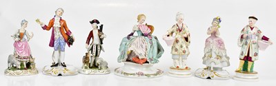 Lot 2693 - A pair of early 20th century Continental...