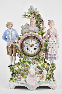 Lot 2689 - An early 20th century Continental porcelain...