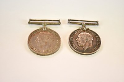 Lot 31 - A WWI British War Medal awarded to 196621 Gnr....
