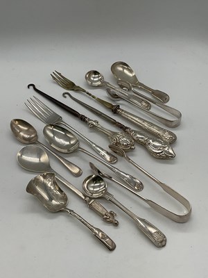 Lot 1068 - GEORGE UNITE; a late Victorian hallmarked...