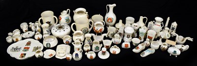 Lot 803 - An extensive collection of crested china,...
